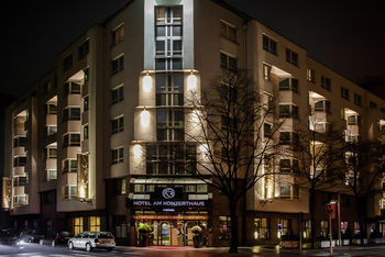 Hotel Front - Evening or Night